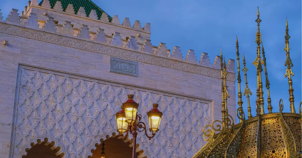 Mausoleum of Mohammed V in Rabat, symbol of Morocco’s nationhood and royal heritage.is morocco a country